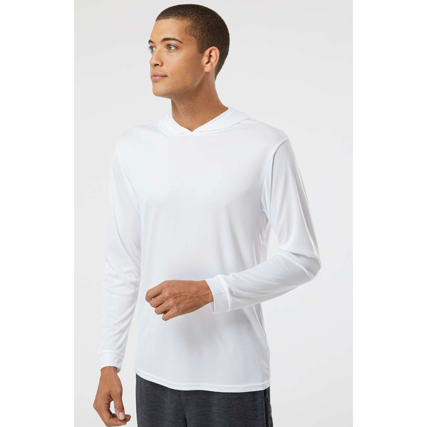 Unisex Bahama Performance Hooded Long Sleeve T-Shirt
