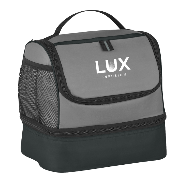 Two Compartment Lunch Pail Bag